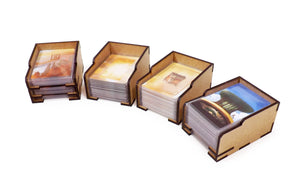 Organisateur du jeu de société pour les mines d'ambre proches et lointaines et leur expansion