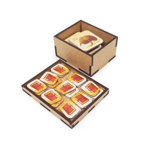 Organisateur du jeu de société pour les mines d'ambre proches et lointaines et leur expansion