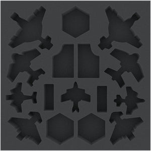 Zestaw piankowy Feldherr dla Aeronautica Imperialis: Skrzydła gry planszowej "Vengeance" - pudełko z grami planszowymi.