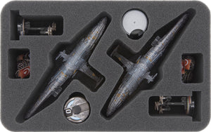 Feldherr Schaumstoff-Set + Eurobox 415 für Star Wars Armada