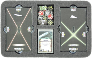 Feldherr Schaumstoff-Set + Eurobox 415 für Star Wars Armada