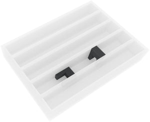 10 entretoises / séparateurs en mousse pour trains miniatures - pour échelle H0 / échelle 00 - 50 mm x 40 mm x 20 mm HS020A001