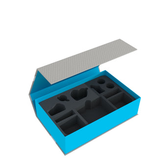 Feldherr Magnetbox blau für Warhammer Underworlds: Beastgrave - Hrothgorns Menschenfänger