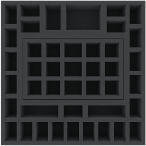 Ensemble de mousse Feldherr pour zombicide : Amis et ennemis - boîte de jeu de société