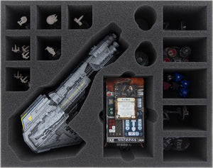 Feldherr Lagerbox FSLB150 für Star Wars Armada: Nadiri-Starhawk + Staffeln