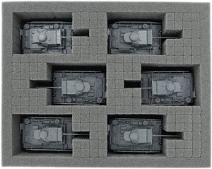 Feldherr MAXI bolsa para Bolt Action: 106 soldados + 6 tanques
