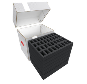Feldherr Storage Box para 216 miniaturas + tanques / monstruos
