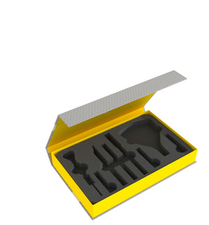 Feldherr Magnetic Box jaune pour outils de modélisation