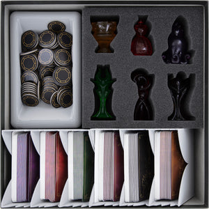 Feldherr Organizer Insert + Schaumstoff-Set für Disney Villainous - Brettspielbox