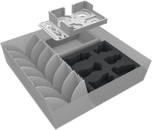 Feldherr Organizer Insert + Schaumstoff-Set für Disney Villainous - Brettspielbox