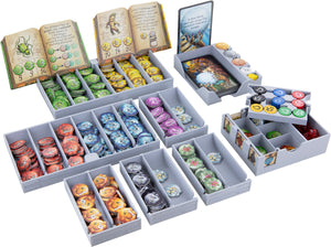 Feldherr Organizer Insert für Die Quacksalber von Quedlinburg + Die Kräuterhexen - Grundspielbox