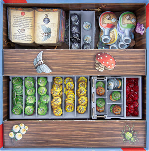 Feldherr Organizer Insert für Die Quacksalber von Quedlinburg + Die Kräuterhexen - Grundspielbox