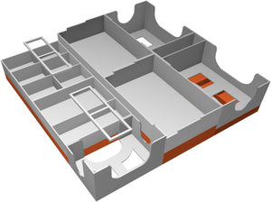 Feldherr Organizer Insert für Die Legenden von Andor: Die Letzte Hoffnung + Erweiterung Dunkle Helden