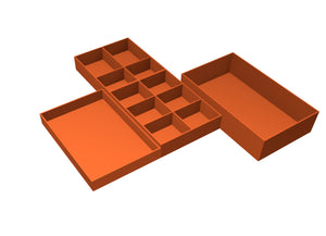 Feldherr Organizer Insert für Die Legenden von Andor: Die Reise in den Norden + Erweiterung Der Sternenschild