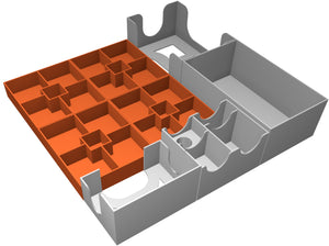 Feldherr Organizer Insert für Die Legenden von Andor + Erweiterung Neue Helden