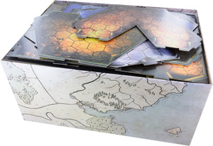 Feldherr Organizer Insert + Schaumstoffeinlagen für Gloomhaven - Brettspielbox