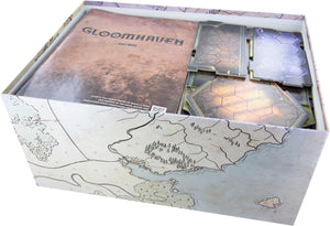Feldherr Organizer Insert + Schaumstoffeinlagen für Gloomhaven - Brettspielbox