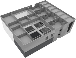 Feldherr Organizer Insert + Schaumstoffeinlage für Gloomhaven: Die Pranken des Löwen - Brettspielbox