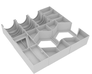 Feldherr Organizer Insert für Twilight Imperium 4. Edition: Prophezeiung der Könige - Brettspielbox
