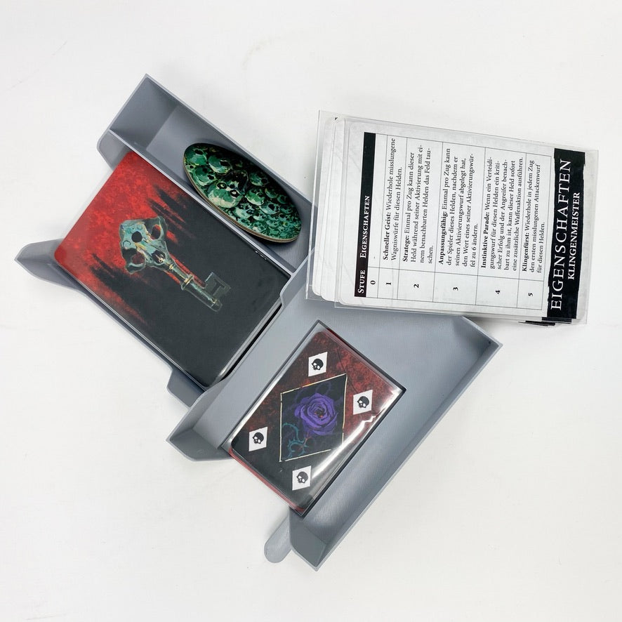 cursed city card sleeves Feldherr Organizer inserts for Warhammer Quest: Cursed City