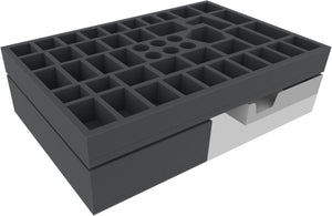 Feldherr set de mousse + Organisateur pour Warhammer Quest : Cursed City - boîte de jeu de société