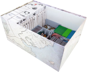 Feldherr Schaumstoff-Set + Kartenhalter für Gloomhaven - Brettspielbox