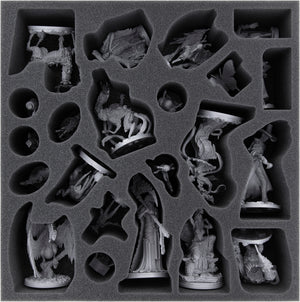 Feldherr Organizer Insert + foam set for Etherfields - core game box + Creatures of Etherfields + Stretch Goals Wave 1 + additional contents