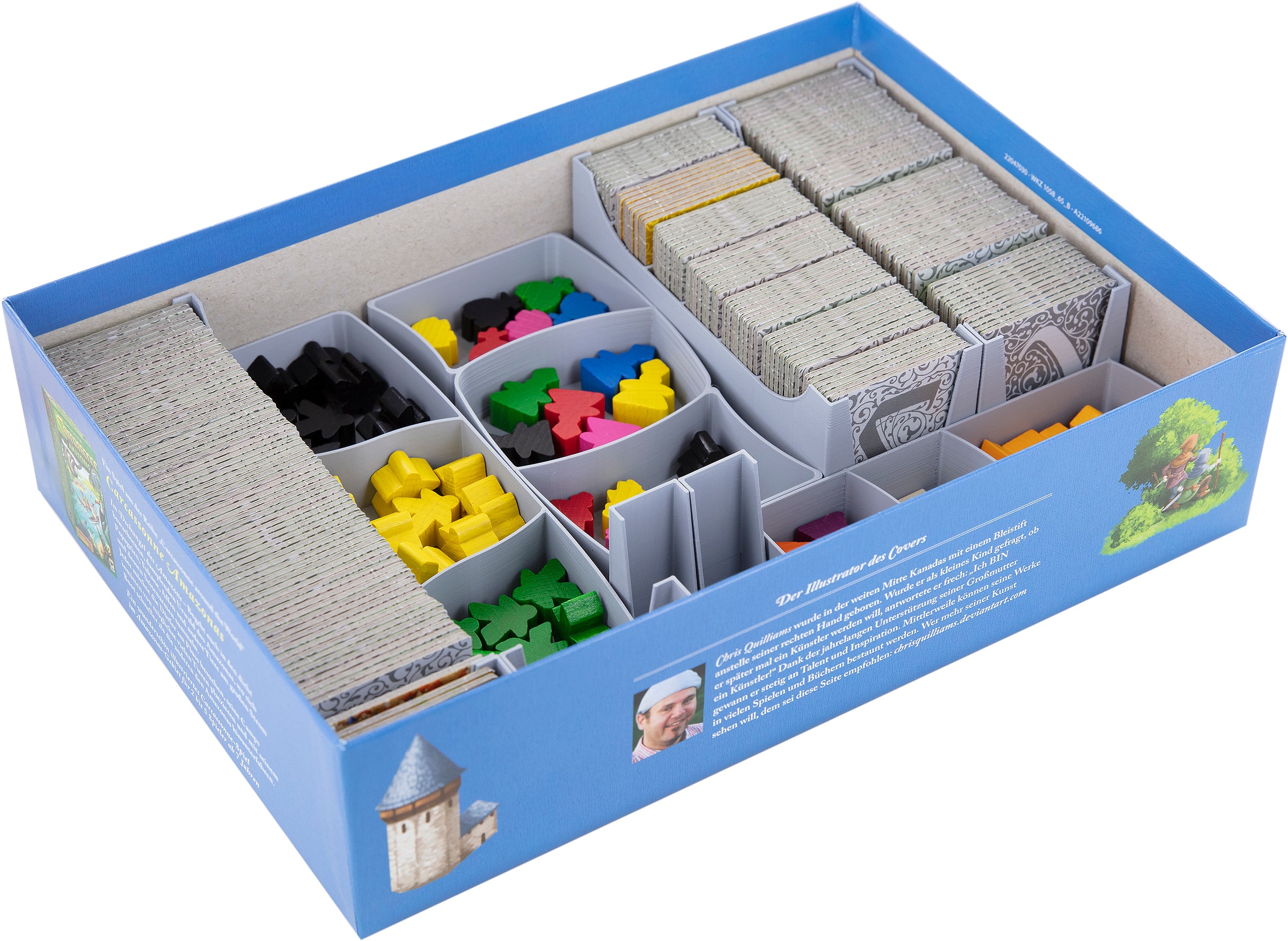 Feldherr Set di Schiuma Organizer Compatibile con The Witcher: Old World - Deluxe Edition - Scatola del Gioco da Tavolo - Materiale di Gioco di smistamento + Protezione Miniature - ORG251 Feldherr Set di Schiuma Organizer Compatibile con The Witcher: Old World - Deluxe Edition - Scatola del Gioco da Tavolo - Materiale di Gioco di smistamento + Protezione Miniature - ORG251