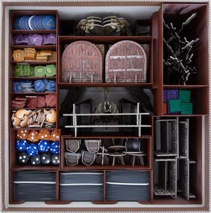 Feldherr Organizer Insert + zestaw pianek do gry Descent: Legends of the Dark - pudełko do gry podstawowej
