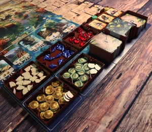 Feldherr Organizer Insert für Die verlorenen Ruinen von Arnak - Grundspielbox