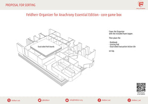 Feldherr Organizer Insert dla Anachrony: Essential Edition - pudełko gry podstawowej