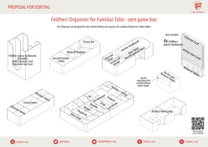 Feldherr Organizer Insert für Familiar Tales - Grundspielbox