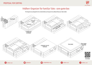 Feldherr Organizer Insert für Familiar Tales - Grundspielbox
