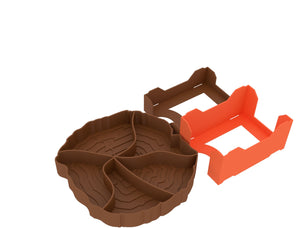 Feldherr Organizer Insert für Parks (Karten in Schutzhüllen) - Grundspielbox