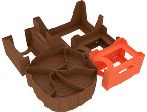 Feldherr Organizer Insert für Parks (Karten in Schutzhüllen) - Grundspielbox