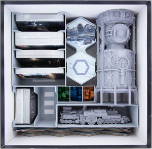 Feldherr Organizer Insert para Frostpunk: El juego de mesa - caja del juego principal