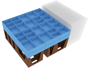 Feldherr Organizer Insert Insert for Frosthaven - core game box