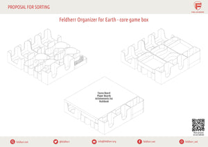 Feldherr Organizer Insert für Erde - Grundspielbox