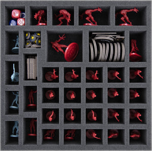 Feldherr espuma set + Organizer Insert para Resident Evil: El juego de mesa - caja del juego principal