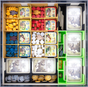 Organizzatore per il Great Western Trail - scatola per giochi Organizzatore per il Great Western Trail - scatola per giochi