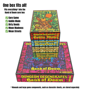 Feldherr Organizer Insert für Dungeon Degenerates: Hand of Doom (Sixth Printing) - Grundspielbox