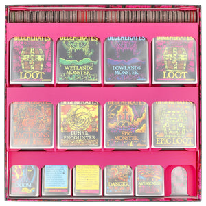 Feldherr Organizer Insert für Dungeon Degenerates: Hand of Doom (Sixth Printing) - Grundspielbox