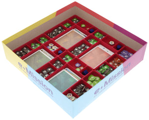Feldherr Organizer Insert für E-Mission - Grundspielbox
