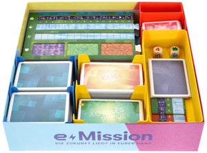 Feldherr Organizer Insert für E-Mission - Grundspielbox