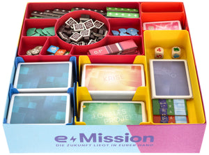 Feldherr Organizer Insert für E-Mission - Grundspielbox