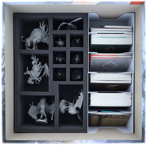 Feldherr Schaumstoff-Set mit Organizer Insert für The Witcher: Old World - Deluxe Edition - Brettspielbox