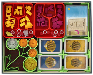 Inserto Feldherr Organizer per Viticoltura: Essential Edition - scatola del gioco base