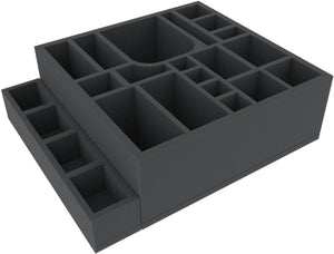 Feldherr Organizer Insert + Schaumstoff für Marvel Crisis Protocol: Die Mächtigsten der Welt - Grundspielbox