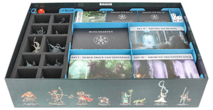 Feldherr Organizer Upgrade Set for Warhammer Quest: Darkwater - Core Game Box