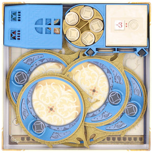 Feldherr Organizer Insert und Spielhilfe für Azul Duel - Brettspielbox